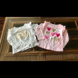 Carter’s Bundle of 2 Graphics Shirts Size 24 mo